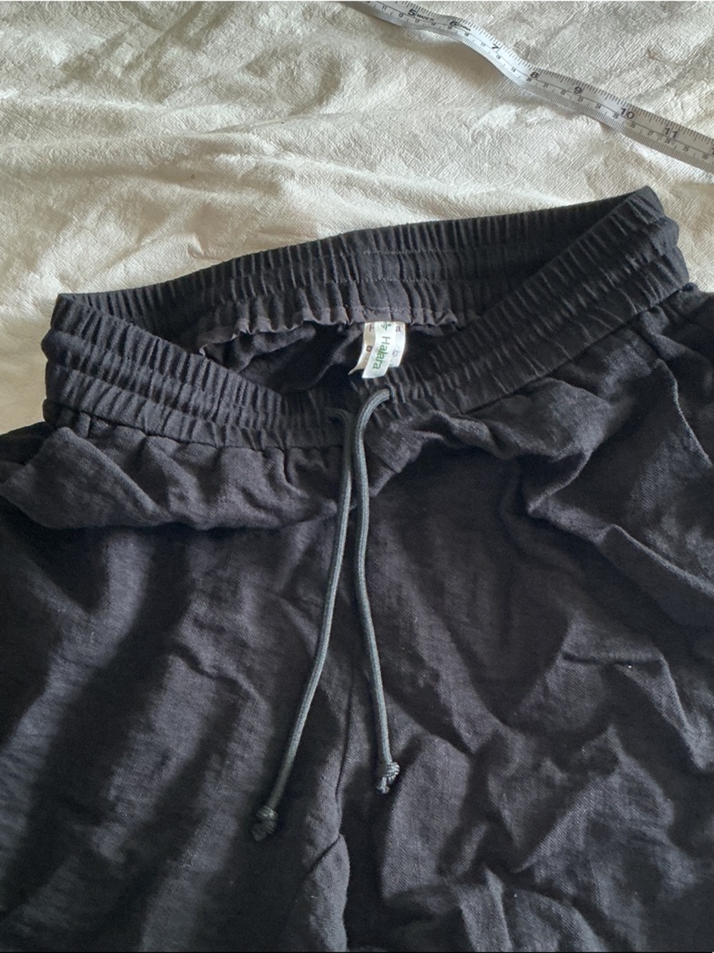 HALARA Black  Drawstring Joggers